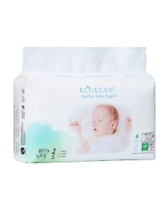 Eco Boom Pañales de Bambú Ecológicos T2 36 Uds.