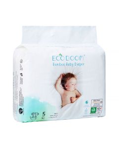 Eco Boom Pañales de Bambú Ecológicos T5 28 Uds.