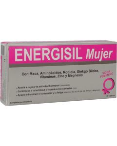 Energsil Mujer 30 cápsulas para el vigor femenino
