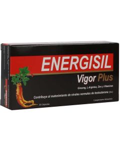 Energisil Vigor Plus 30 cápsulas