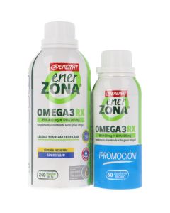 EnerZona Promoción Omega 3 Rx 240 + 60 Cápsulas de Regalo