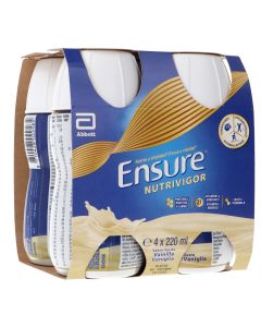 Ensure Nutrivigor Batido de Vainilla 4x220 ml