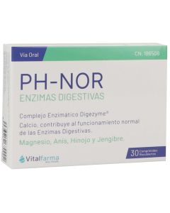 PH-NOR Enzimas Digestivas 30 comprimidos