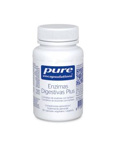Pure Encapsulations  Enzimas Digestivas Plus 90 cápsulas