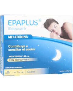 Epaplus Sleepcare Melatonina-Triptofano 60 Comprimidos