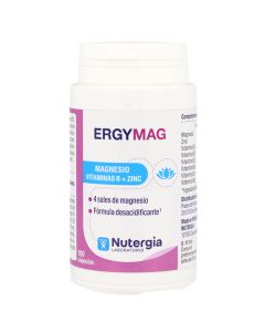 Ergymag Magnesio Vitaminas B + Zinc 100 cápsulas