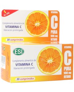 ESI Vitamina C Pura 1000 MG Retard 30 Comprimidos