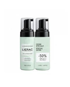 Espuma Limpiadora Desmaquillante Lierac 2 x 150 ml