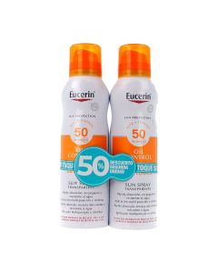 Eucerin Sun Pack Duplo Spray SPF50 2x200ml
4005800327100