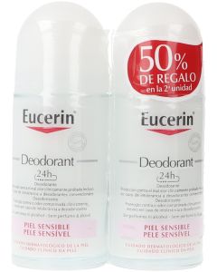 Eucerin Pack Duplo Desodorante Piel Sensible 24h