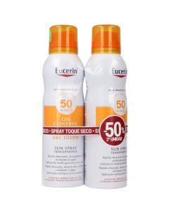 Eucerin Sun Pack Duplo Spray SPF50 2x200ml