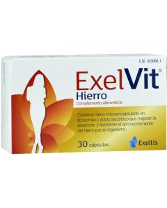 ExelVit Hierro Cápsulas