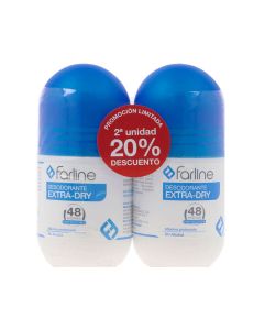 Farline Duplo Desodorante Extra-Seco 48H
