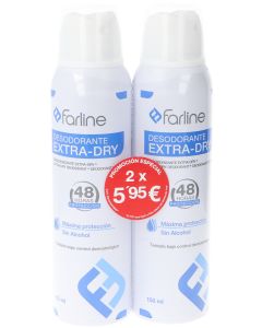 Farline Duplo Desodorante Extra-Dry 150 ml