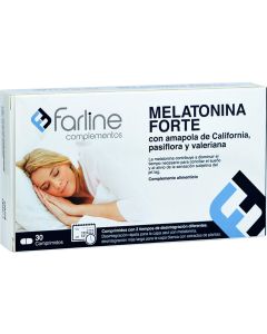Farline Melatonina Forte 30 Comprimidos