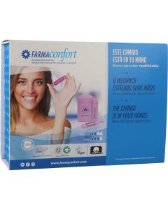 Farmaconfort Aplicador reutilizable para tampones Regular-Súper