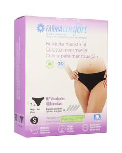 Braga Menstrual de Algodón Ecológico FarmaConfort Talla S