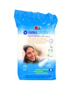 FarmaConfort Compresas Classic Algodón Ecológico