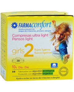 Farmaconfort Compresas Ultra-Ligeras de Algodón
