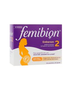 Femibion 2 Embarazo 28 comprimidos + 28 cápsulas