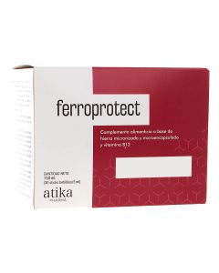 Ferroprotect - Hierro en Sticks Bebibles  30 stick