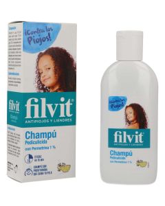 Filvit champú antipiojos y liendres con Permetrina