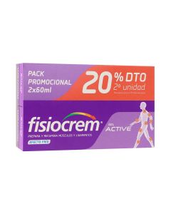 Gel Active Efecto Frío Duplo 2 x 60 ml de Fisiocrem