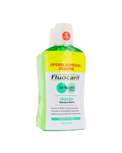 Fluocaril Bi-Fluoré Colutorio Pack 2 x 500 ml