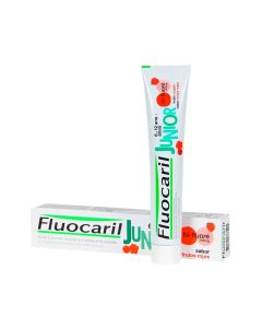 Pasta Dentífrica 6-12 Años Fluocaril Junior Sabor Frutos Rojos