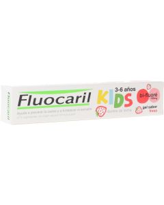 Fluocaril Kids Pasta Dentífrica 3-6 Años Fresa