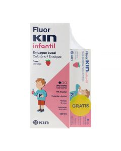 Fluor Kin Infantil Colutorio Fresa 500 ml