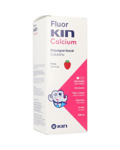 Fluor Kin Calcium Colutorio 500 ml Fresa