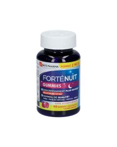 Gominolas de Melatonina Noche de Forte Pharma 60 Unidades para 2 Meses