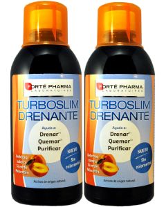 Forté Pharma Pack Turboslim Drenante  Melocotón