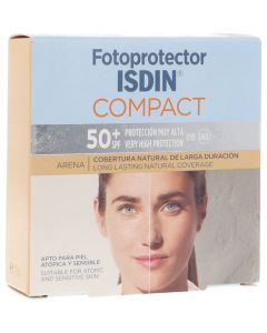 Isdin Maquillaje Compact Tono Arena SPF 50+