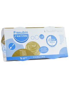 Fresubin Crème Tarrinas Sabor Capuchino 4 x 125 gr