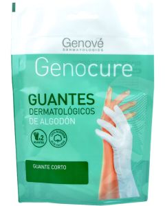Genocure Guantes Dermatológicos de Algodón M
