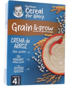 Gerber Crema de Arroz +4M 180 gramos