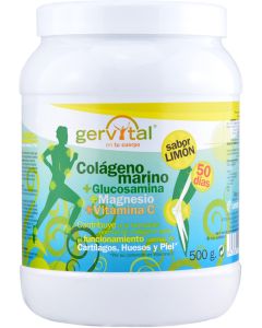 Gervital Colágeno Marino + Glucosamina Sabor Limón