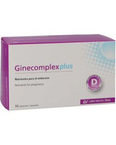 Ginecomplex plus vitaminas para el embarazo