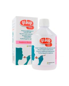 Gloup Zero Gel Ingesta Medicamentos Frambuesa