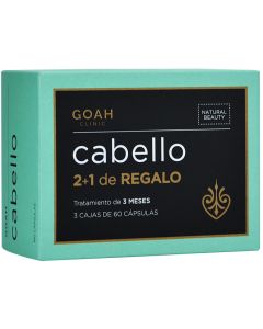 Goah Clinic Tratamiento Cabello 2+1 Regalo
