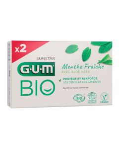 Gum Bio Duplo Dentífrico Menta Fresca con Aloe Vera 2x75 ml