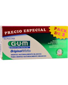 Pasta Dentífrica Gum Original White Pack de 2