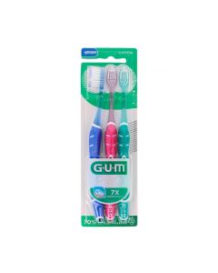 Gum Pro Cepillo Medium Pack Trío