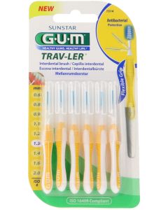 Gum TRav-Ler Cepillo Interdental 1.3 mm 6 uds
