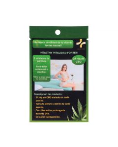 Healthy Vitalidad Forte 2 Parches CBD