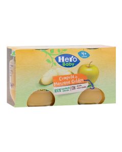 Hero Baby Compota de Manzana Pack 2 x 120 g