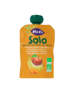 Hero Baby Solo Bolsita Manzana, Plátano y Zanahoria