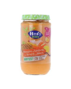 Hero Baby Tarrito Verduras con Ternera y Jamón +6 meses